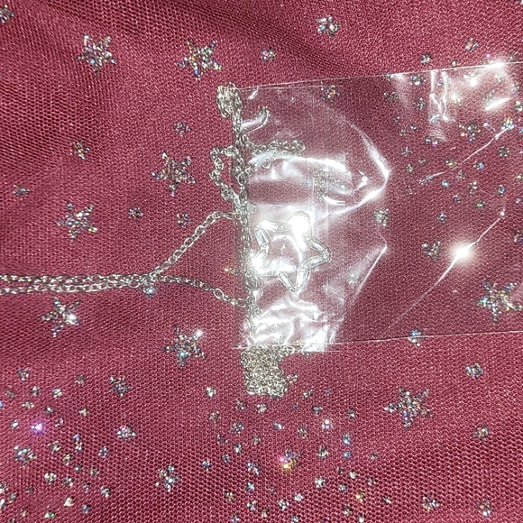 New Knitworks Burgundy 2 piece dress set size 14 - Picture 6 of 12